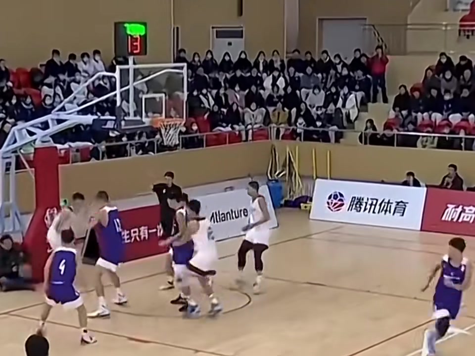 天赋尽显!杨瀚森高中是这样打球的!!