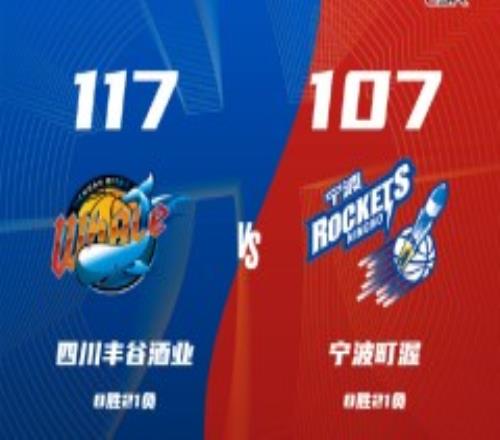 四川男篮117-107宁波男篮