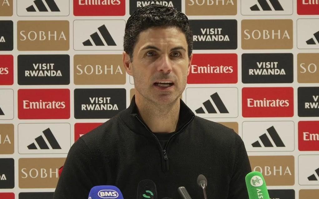 阿尔特塔：没赢球肯定会觉得遗憾，但要