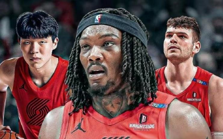 刚刚！杨瀚森拼命了！开拓者28岁中锋受