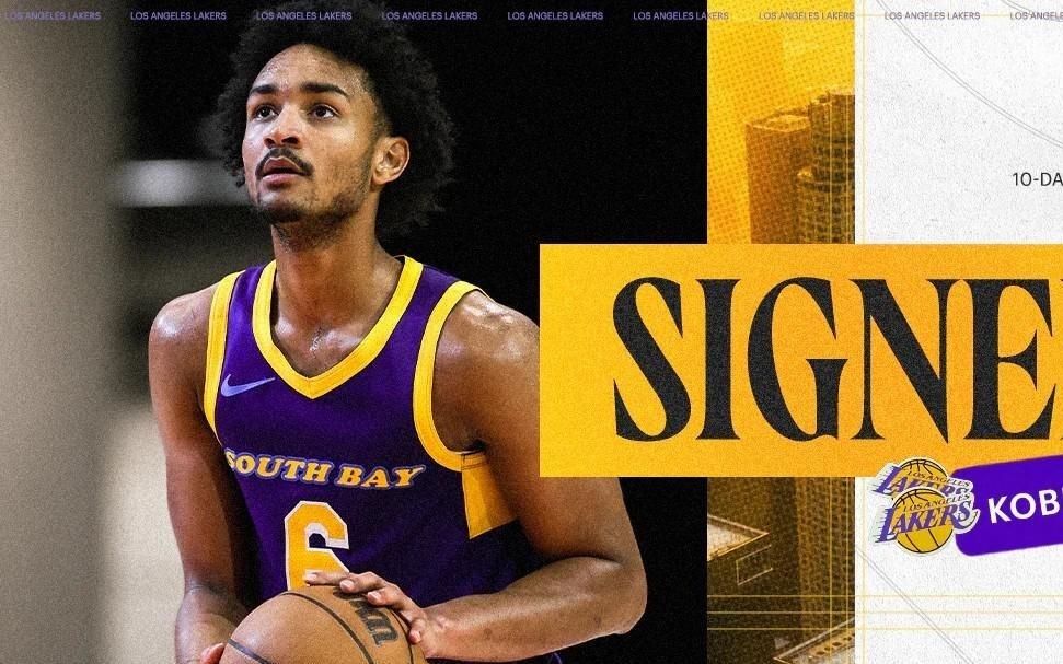 科比来了！官方：湖人与科比巴夫金签下