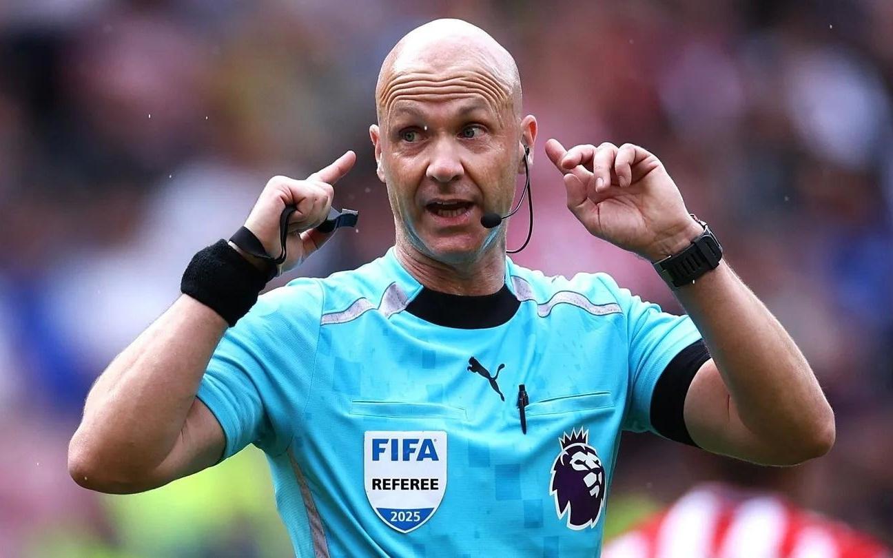 官方：英格兰名哨安东尼泰勒将执法巴