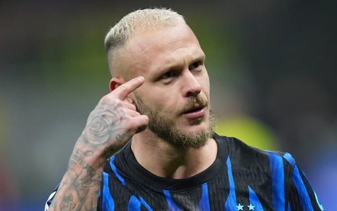 都体：国米打算在2月推进续约迪马尔科，目前阿森纳在关注他