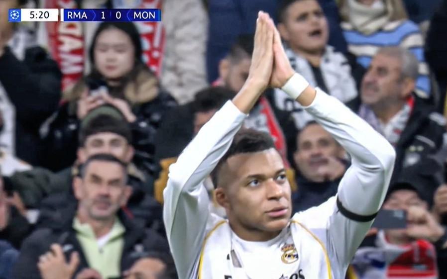 姆巴佩本赛季欧冠6场10球，并列法国