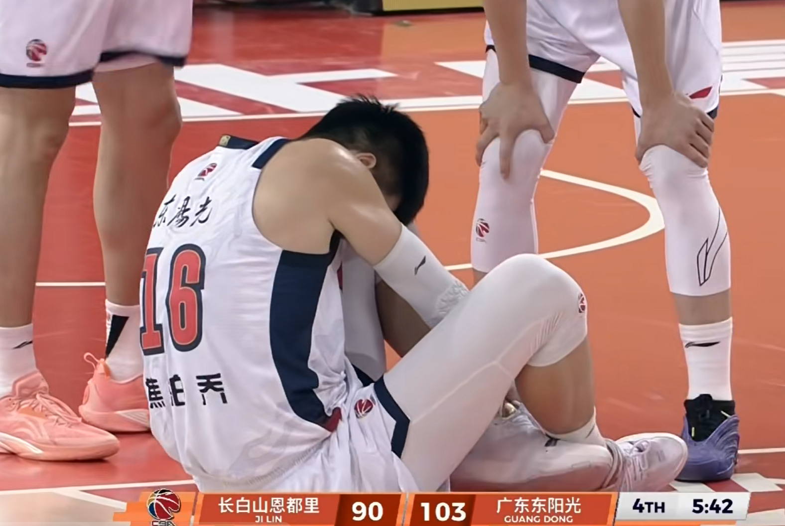 广东队赢吉林21分！杜锋笑不起来，2米1