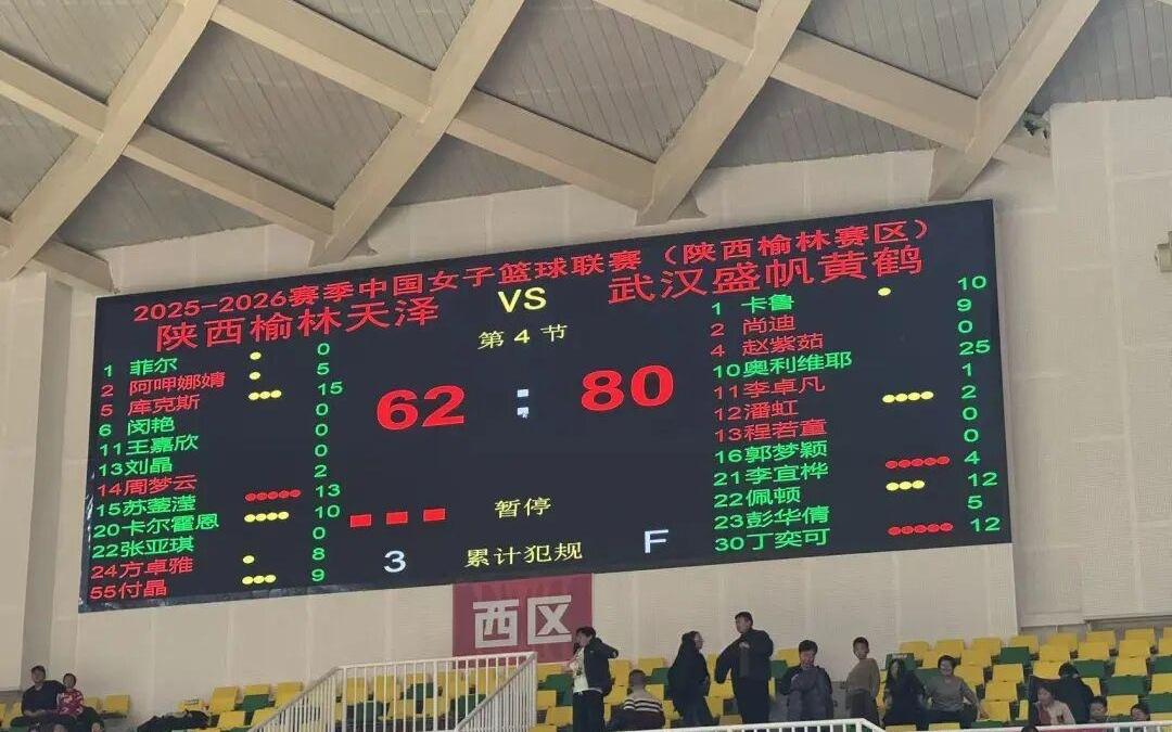 提前三轮！武汉盛帆锁定WCBA八强资格