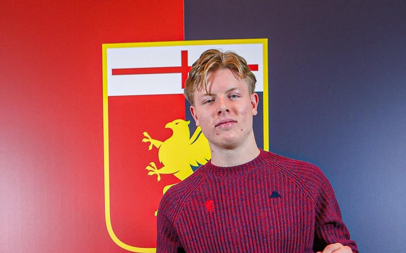 官方：热那亚租借谢菲联20岁中卫塞特斯特伦，包含买断选项