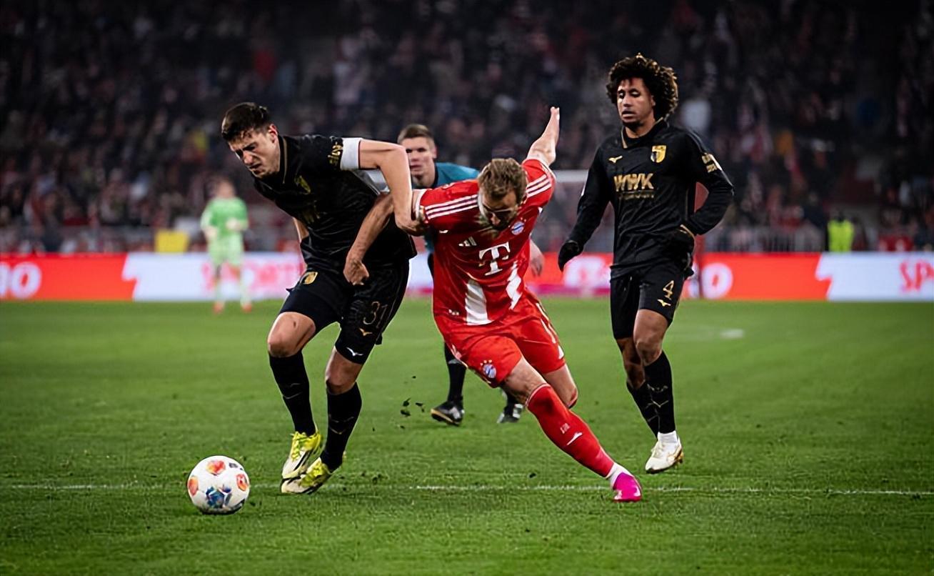 12！凯恩隐身哑火，拜仁6分钟连丢2球，联