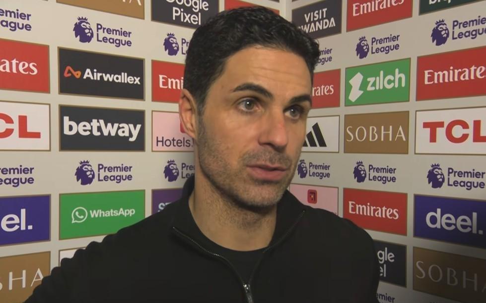 阿尔特塔：输球时我会承担责任，我们必