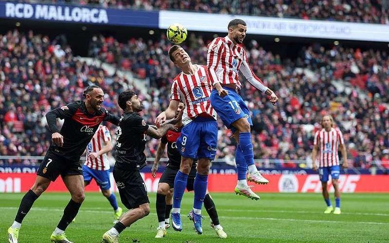 马竞30完胜马略卡瑟洛特、阿尔马达建功