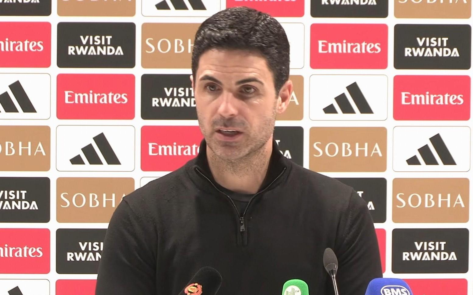 阿尔特塔：有些失误不太像我们会犯的