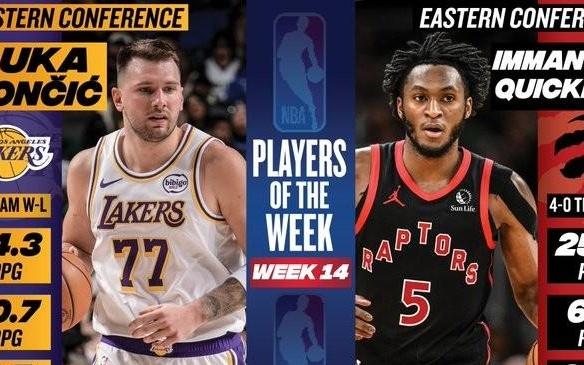 场均34.3分10.7篮板9.7助攻，东契奇