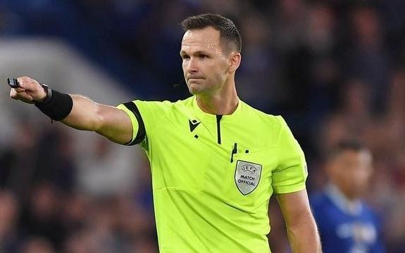 官方：斯洛伐克裁判克鲁日利亚克将执