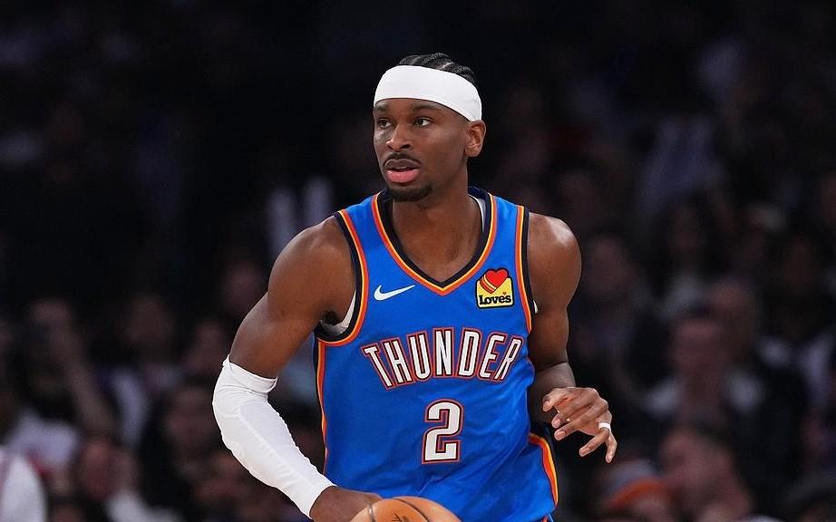 NBAMVP榜：亚历山大榜首，前四保持不变，杜兰特第九