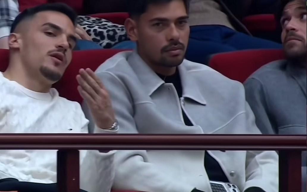 足篮联动，泰山队7名球员现场为山东