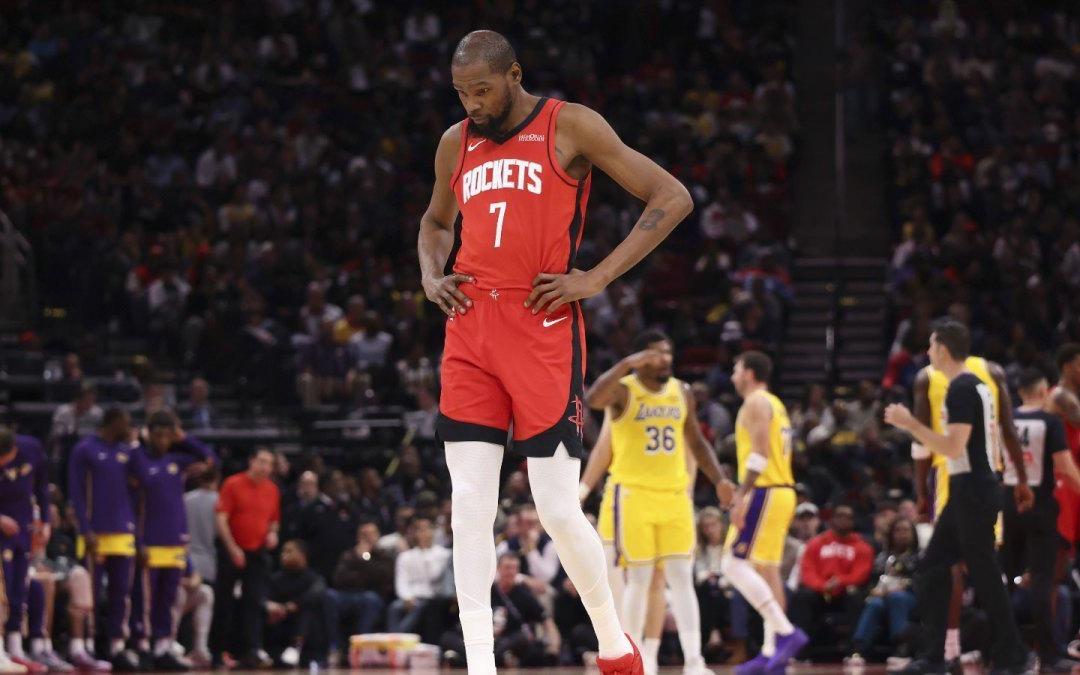 杜兰特谈NBA历史得分榜：乔丹休息了一段时间，詹姆斯一直打