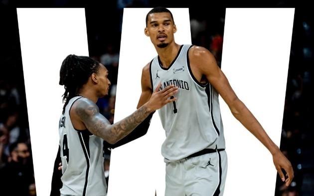 发挥全面，文班绝杀&全场砍34分12板3断，马刺提前锁定季后赛