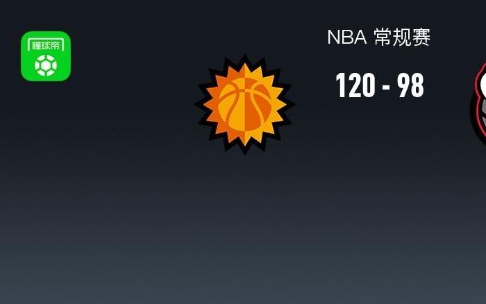 NBA战报：太阳12098大胜猛龙，德文布克