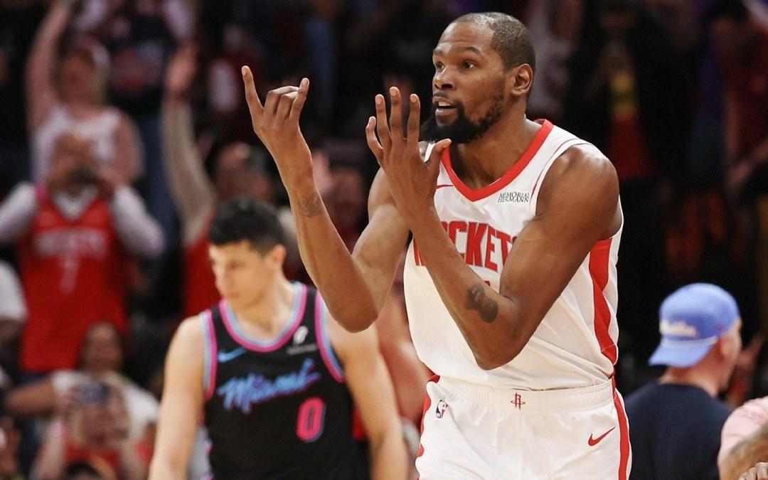 火箭队杜兰特在历史得分榜超越乔丹后：乔丹的影响力远超篮球本身