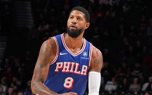 76人队记：保罗乔治25场禁赛结束明日复出战公牛