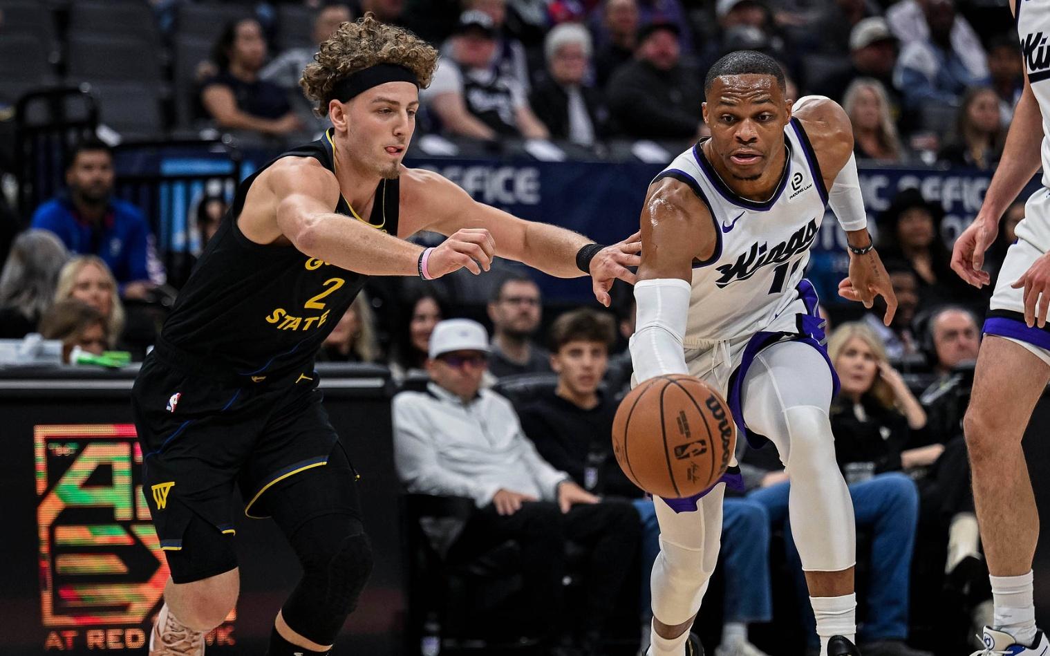 204次三双!底薪威少国王生涯首次三双:轰23+16+10掀翻无库勇士