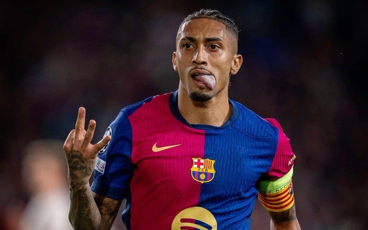 拉菲尼亚今年38场送出16次助攻，五大联赛仅次于巴尔科拉