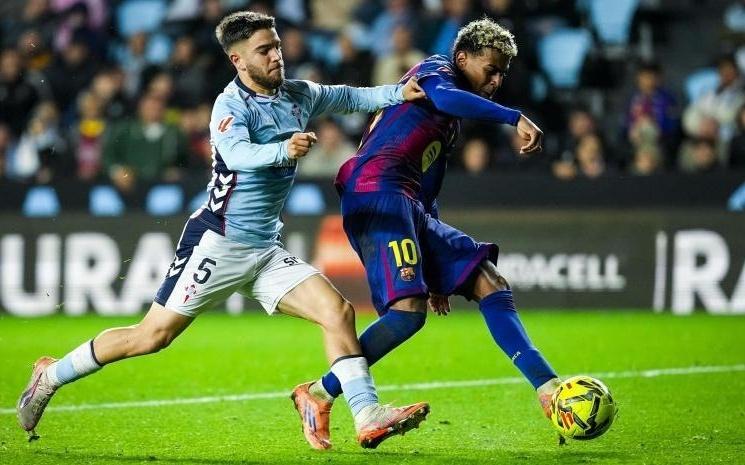 15次，巴萨成五大联赛至今击中门框最多的球队