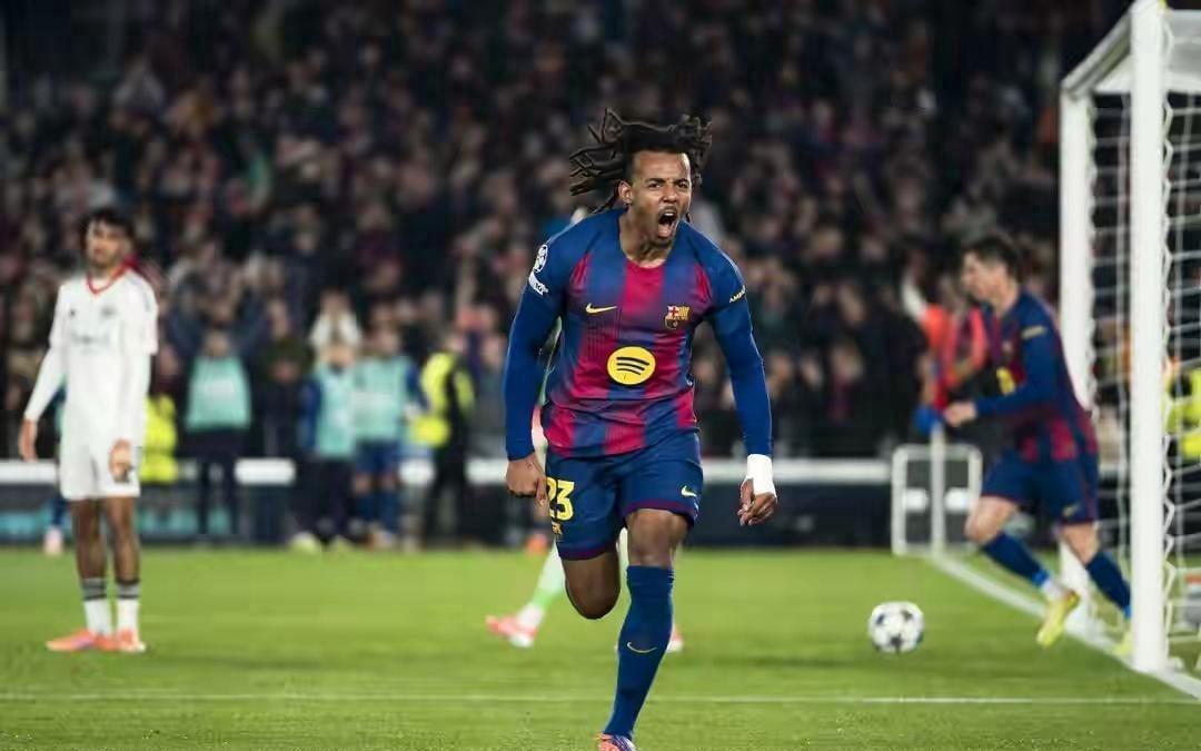 欧冠第六轮巴塞罗那主场2比1胜法兰克福法兰克福积4分暂列第30