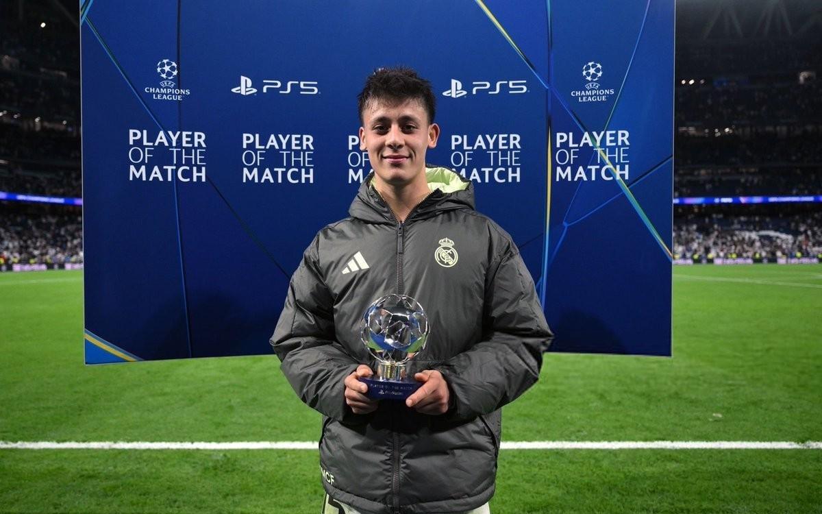 20岁239天，居莱尔是近12年皇马欧冠单场10次反抢最年轻球员