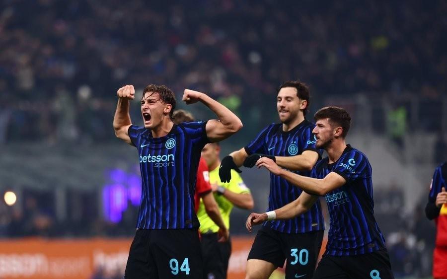 打进生涯意杯首球，皮奥成为国米队内