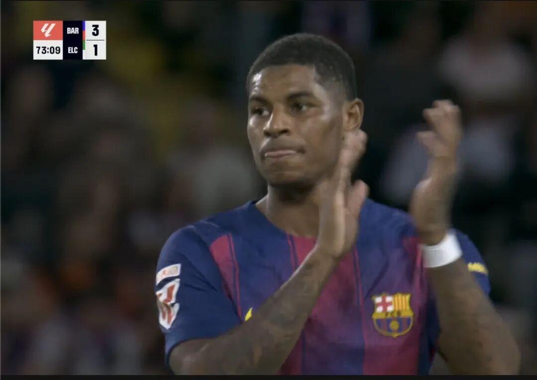 巴萨曼联开谈买断拉什福德！破门获全