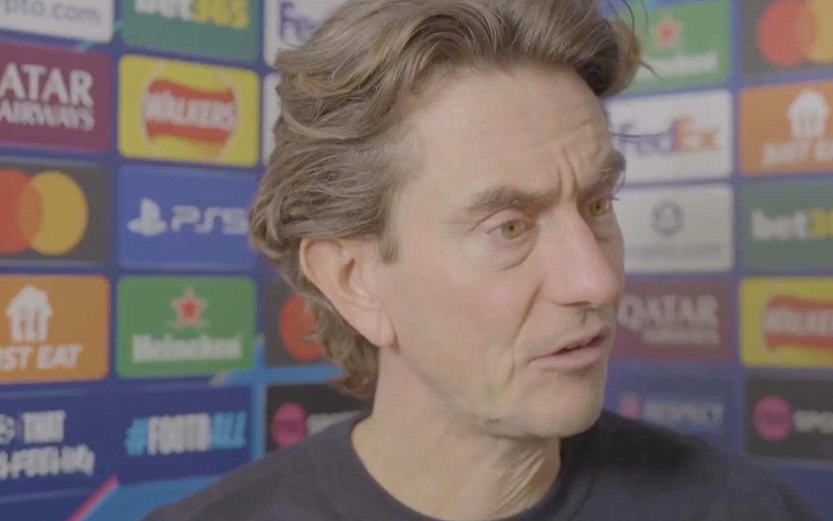 弗兰克：我对欧冠排名很满意西蒙斯变