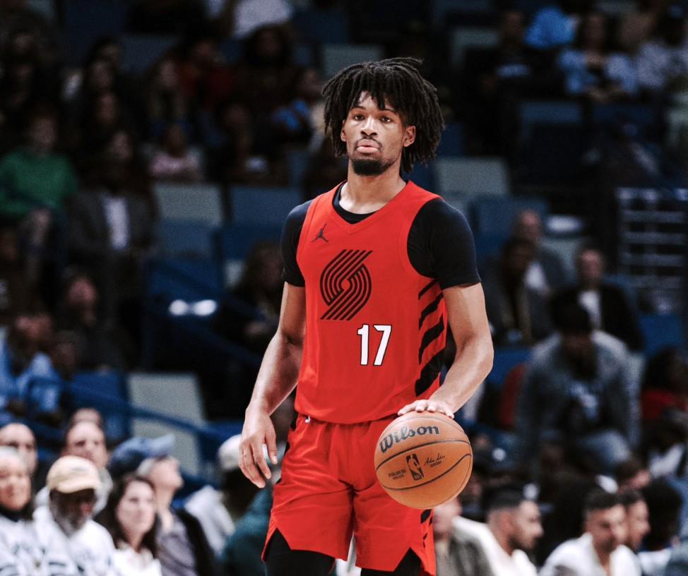 官方：开拓者后卫夏普左腓骨应力性反应，46周后重新评估