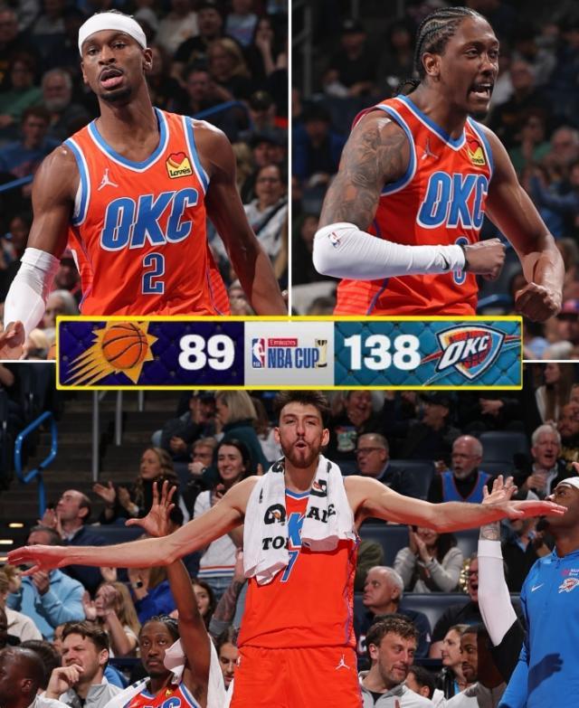 NBA杯淘汰赛炸鱼！雷霆49分血洗太阳