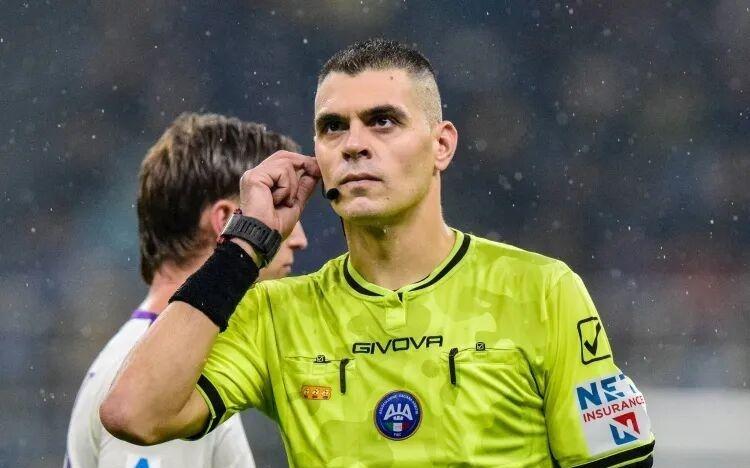 意甲第12轮裁判安排丨他执法米兰德