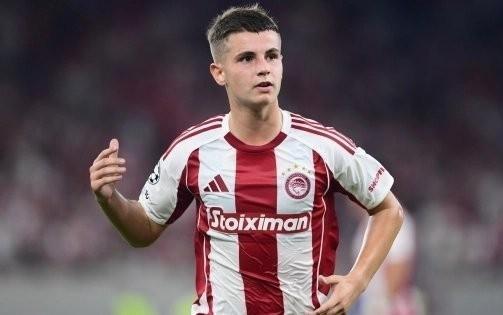 斯基拉：枪手、曼联等俱乐部有意奥林匹亚科斯小将穆扎基蒂斯