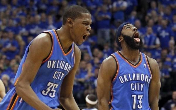 NBA官媒称哈登杜兰特曾是雷霆的兄弟，哈登转发：现在也是！