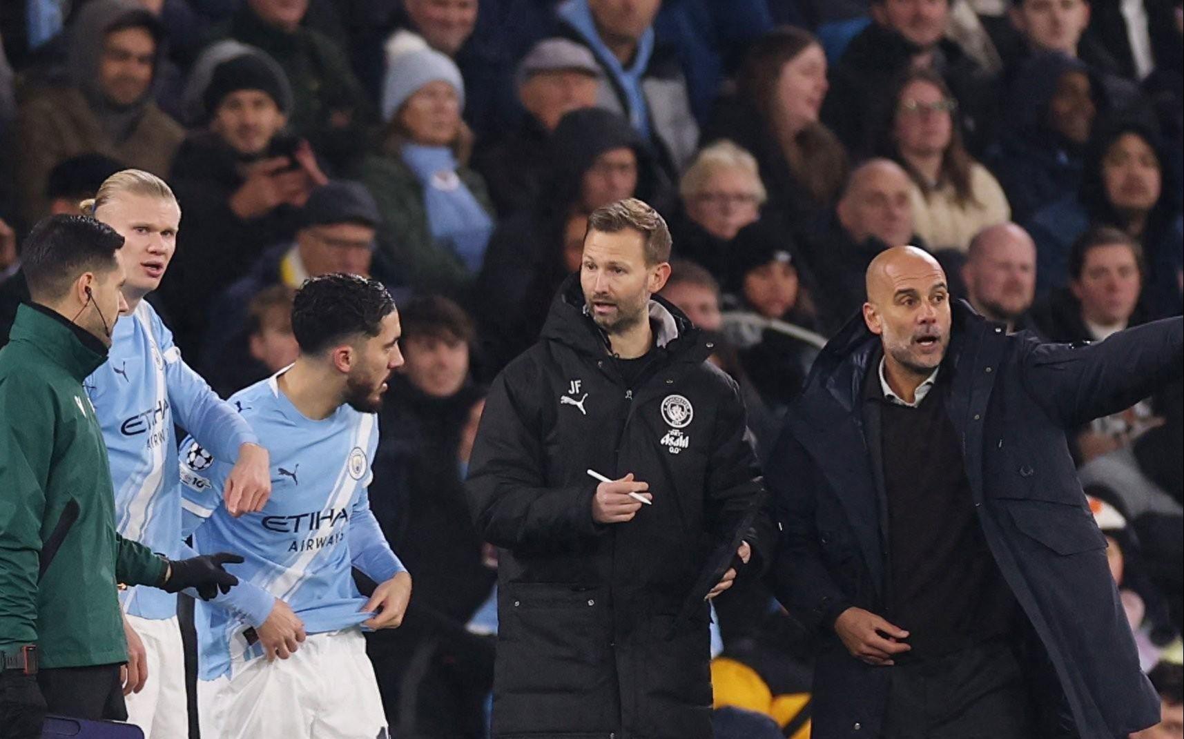 托大了！欧冠比赛瓜帅竟轮换10人，曼城