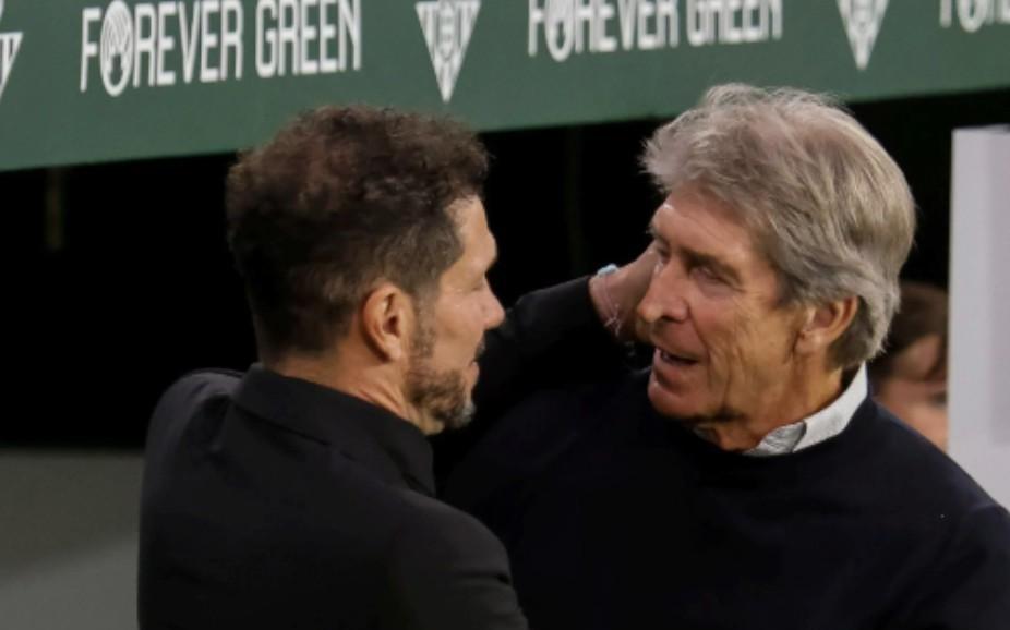 创纪录，西蒙尼是第二位达成对贝蒂斯20胜的主教练