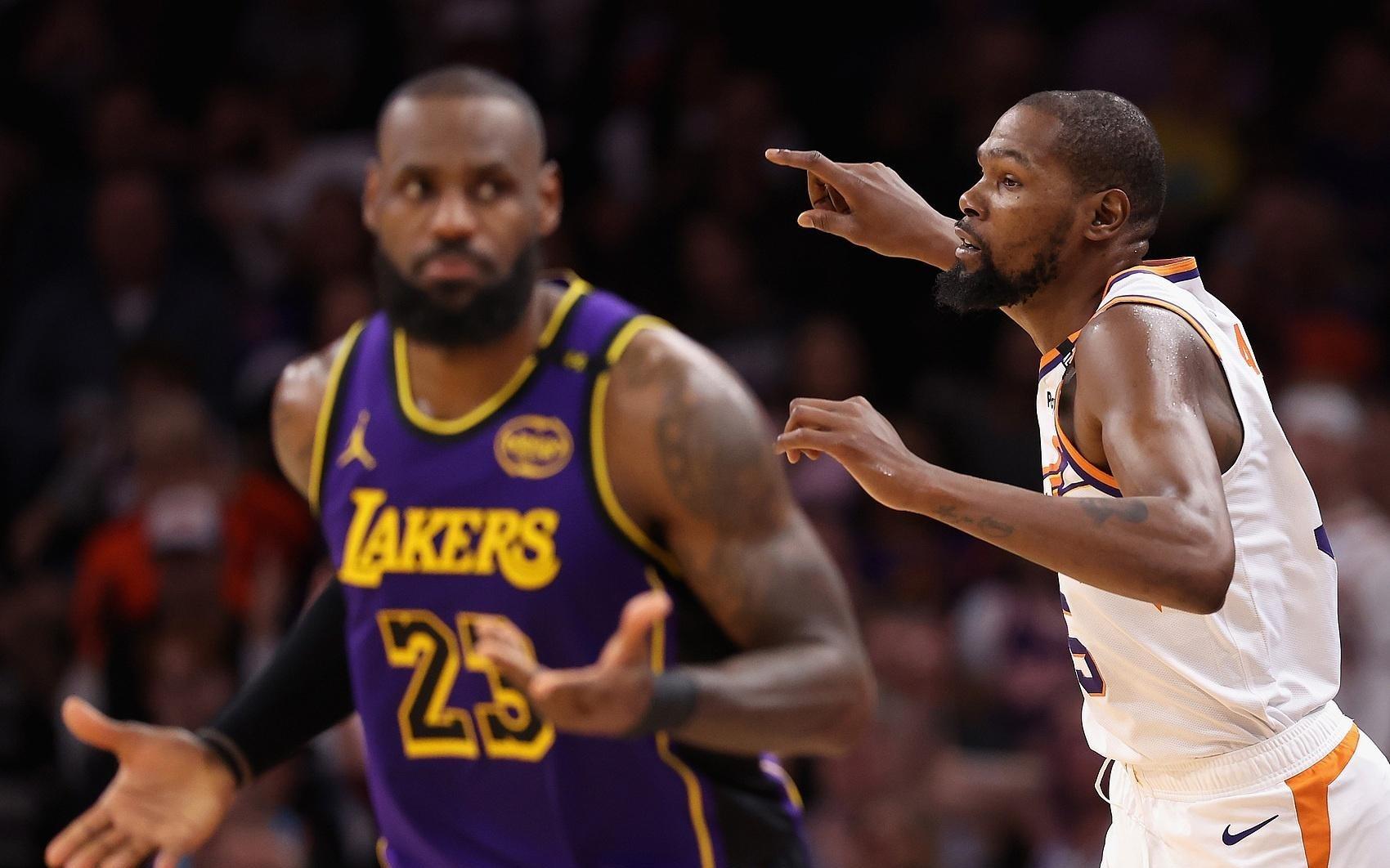 美媒排名NBA现役侧翼：詹姆斯&杜兰特&小卡位列前3阿门排第10