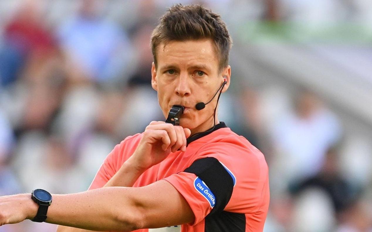 官方：德国裁判希伯特将执法欧冠第6