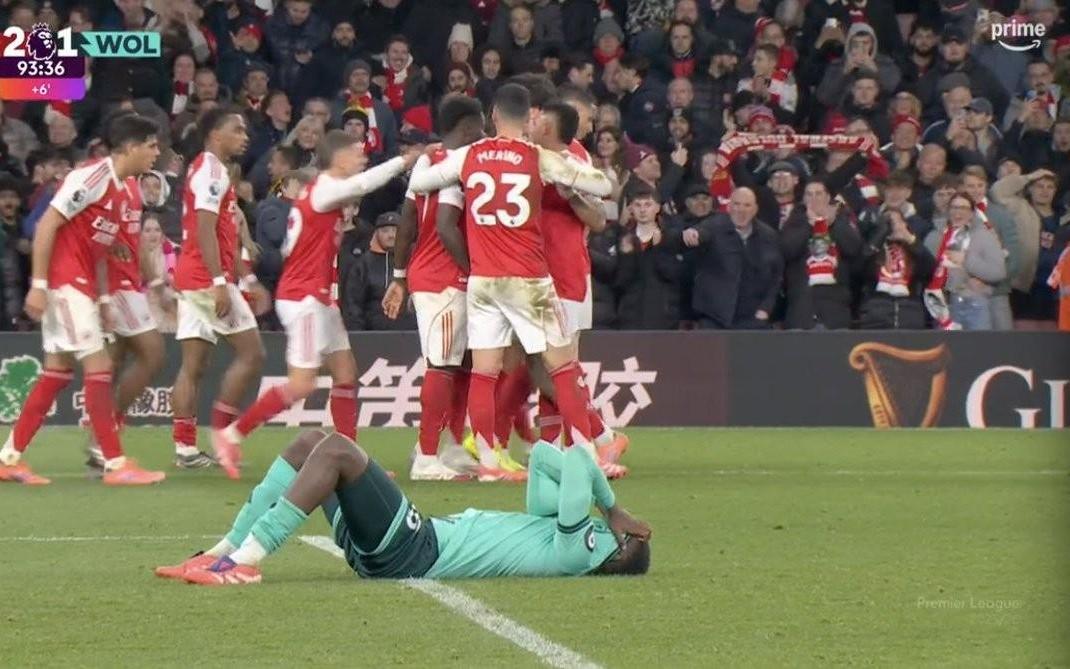 21险胜，阿森纳英超对阵狼队已取得9连胜