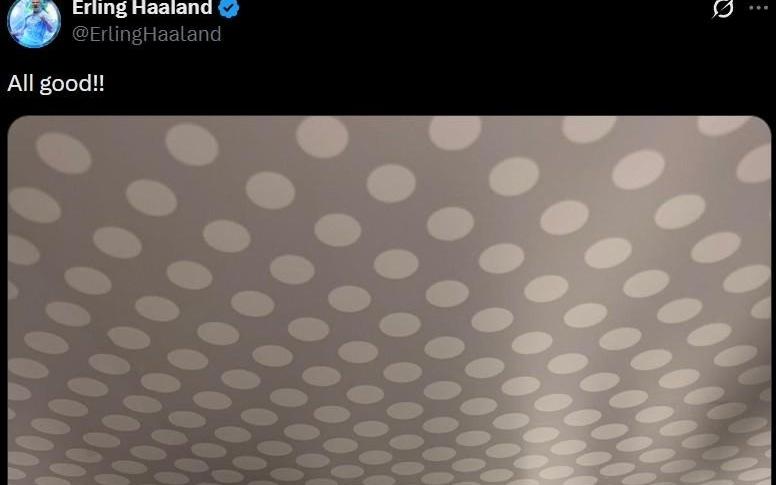 没变胖！哈兰德社媒晒称重照片，严格遵