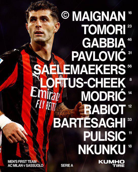 【首发】魔笛、美队领衔红黑迎萨索洛