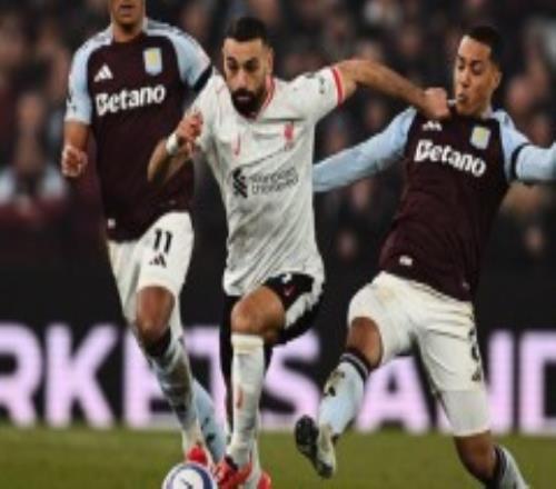 英超阿斯顿维拉2-2利物浦 红军多赛一轮领先8分