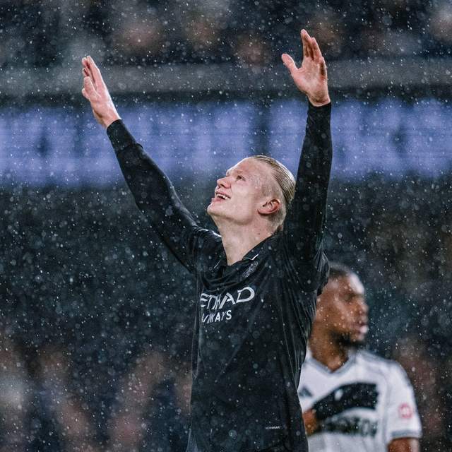 哈兰德独造3球，刷新英超神迹！51变54，曼城险客场翻车