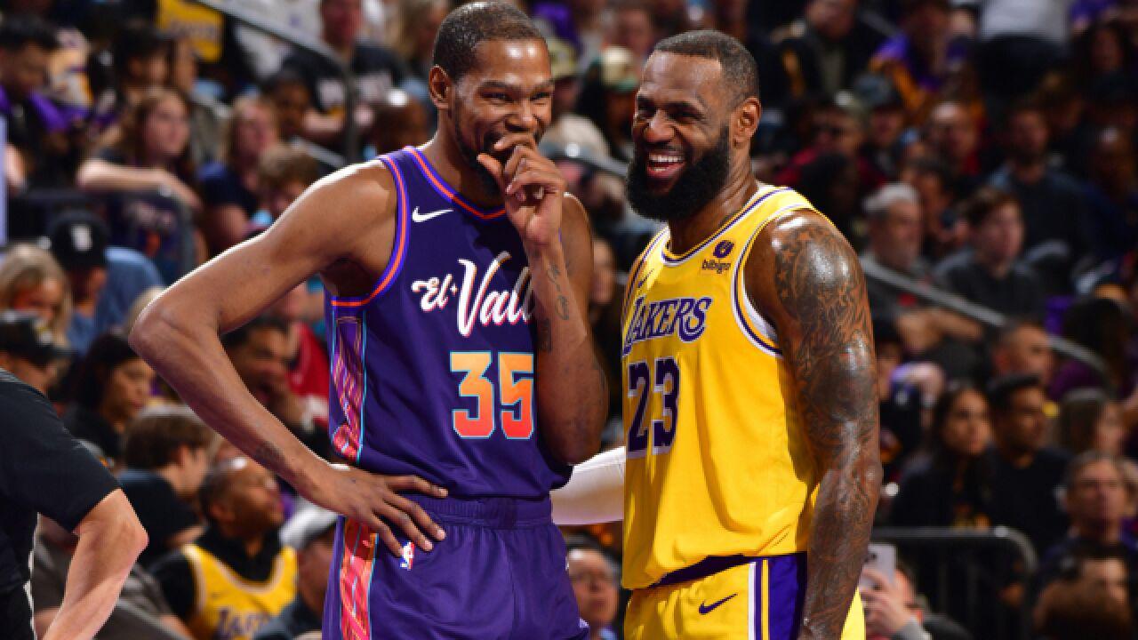 38岁詹皇28+8+7，37岁KD效率已下滑！死神不再高效成火箭最大隐患