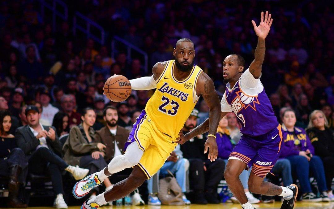 老了，湖人队勒布朗詹姆斯状态跌至新秀赛季以来的最低点