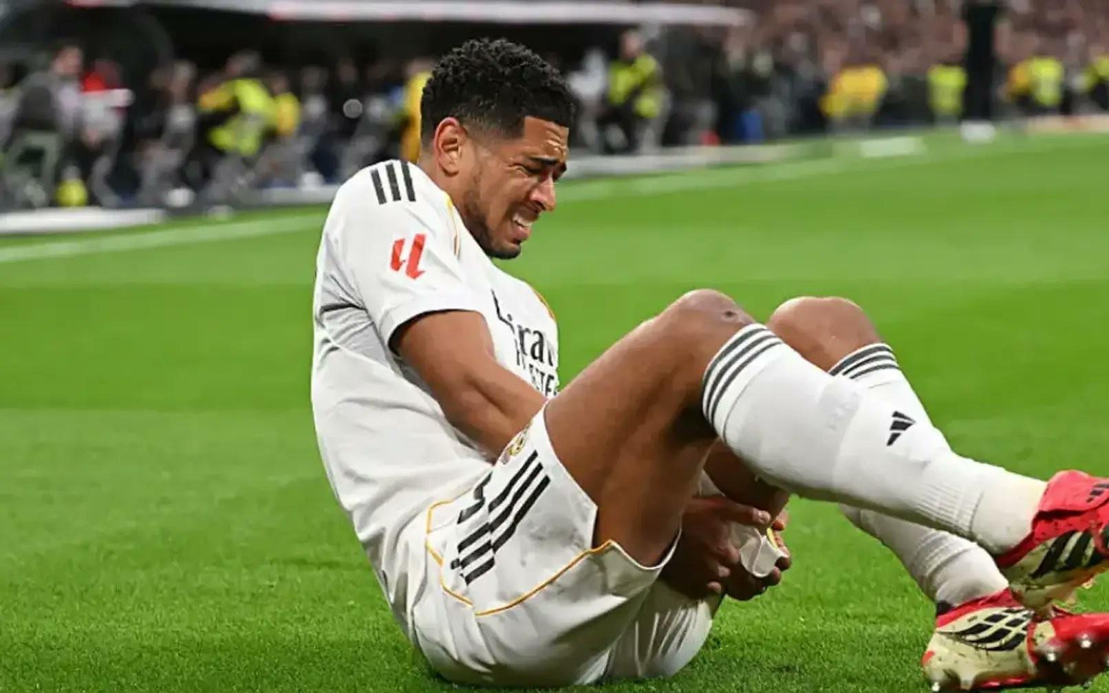 记者：贝林厄姆似乎要到四月中旬才能回归