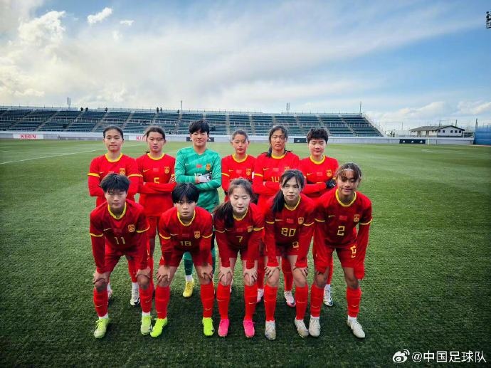 中国U17女足国家队以3胜2平的总战绩结束了此次日本拉练